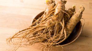 ginseng bol table en bois