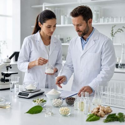 scientifiques-laboratoire-creation-collagene-naturavignon